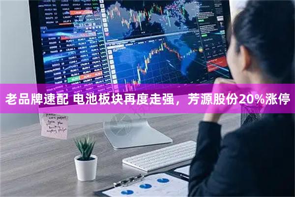 老品牌速配 电池板块再度走强，芳源股份20%涨停