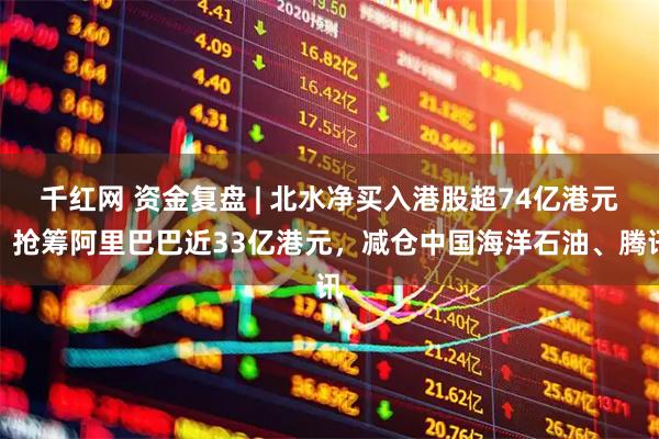 千红网 资金复盘 | 北水净买入港股超74亿港元,抢筹阿里巴巴近33亿港元,减仓中国海洋石油、腾讯